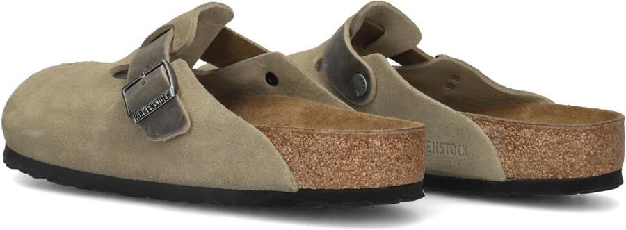 BIRKENSTOCK Instappers Heren Boston Bs Mixed H Maat: 43 Materiaal: Suède Kleur: Beige - Foto 5