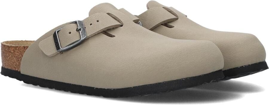 BIRKENSTOCK Beige Instappers Boston