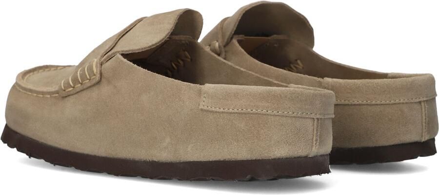 BIRKENSTOCK Instappers Naples Maat: 38 Materiaal: Suède Kleur: Beige - Foto 3
