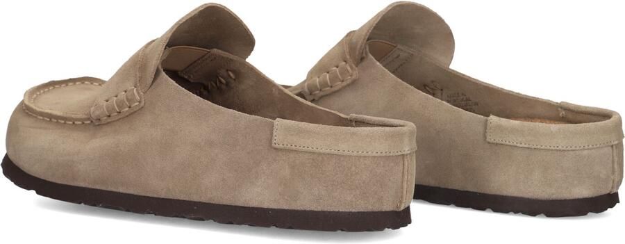 BIRKENSTOCK Instappers Heren Naples Maat: 40 Materiaal: Suède Kleur: Beige - Foto 5