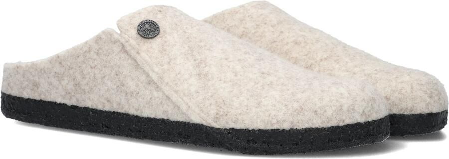 Birkenstock Zermatt Shearling Felt Eggnog Narrow Sandalen Beige Man