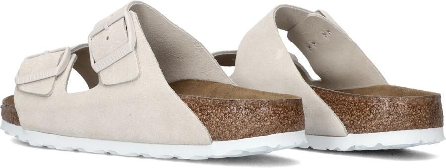 BIRKENSTOCK Teenslippers Dames Arizona Soft Maat: 38 Materiaal: Suède Kleur: Beige - Foto 5