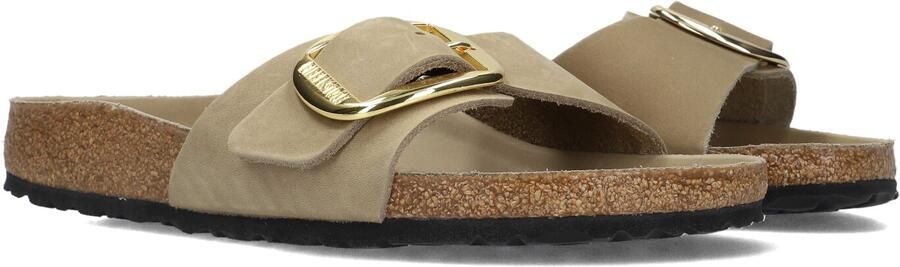 Birkenstock Madrid big buckle narrow 1030467 tabacco Bruin