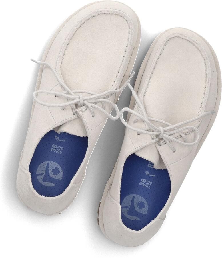 BIRKENSTOCK Veterschoenen Dames Utti Lace W Maat: 37 Materiaal: Suède Kleur: Beige - Foto 2