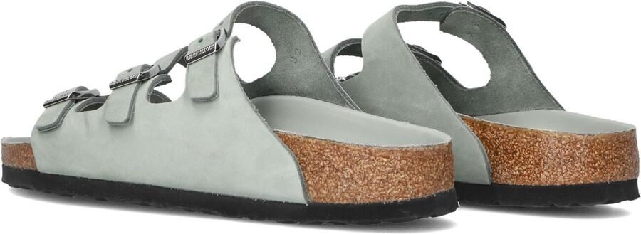 BIRKENSTOCK Badslippers Dames Florida Maat: 42 Materiaal: Nubuck Kleur: Blauw - Foto 5