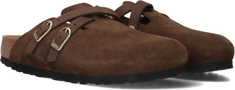 BIRKENSTOCK Instappers Dames Blair Maat: 43 Materiaal: Suède Kleur: Bruin