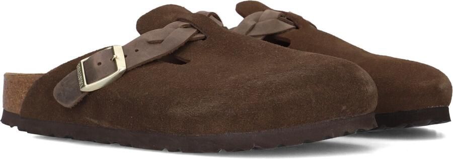 BIRKENSTOCK Bruine Instappers Boston Braided