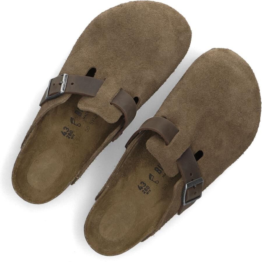 BIRKENSTOCK Instappers Heren Boston Bs Mixed H Maat: 43 Materiaal: Suède Kleur: Bruin - Foto 2