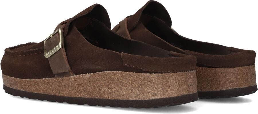 BIRKENSTOCK Instappers Dames Buckley Braided Maat: 37 Materiaal: Suède Kleur: Bruin - Foto 4