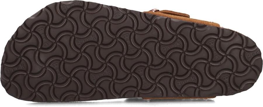 BIRKENSTOCK Teenslippers Dames Gizeh Rivet Border Maat: 41 Materiaal: Suède Kleur: Bruin - Foto 3