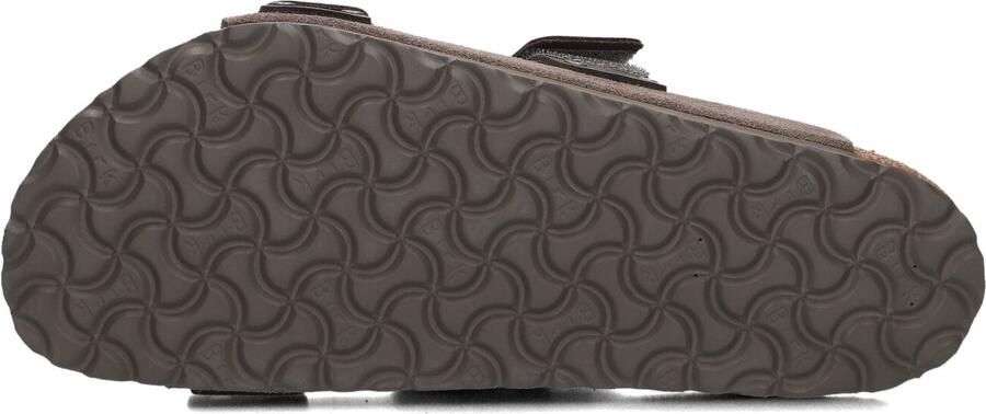 BIRKENSTOCK Slippers Heren Uji Maat: 43 Materiaal: Suède Kleur: Bruin - Foto 4