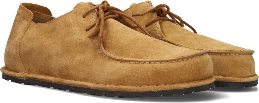 BIRKENSTOCK Heren Utti Lace M Maat: 43 Materiaal: Suède Kleur: Camel