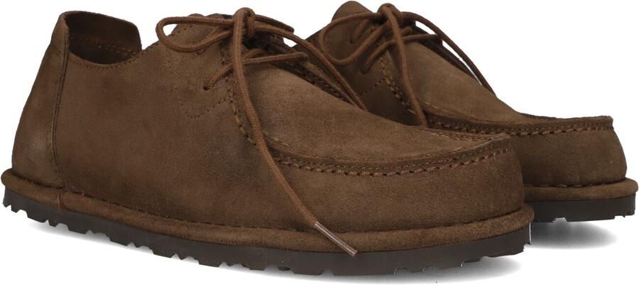 Birkenstock Utti Lace Suede Leather Vrijetijdsschoenen Narrow carafe