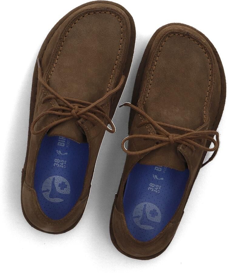 Birkenstock Utti Lace Suede Leather Vrijetijdsschoenen Narrow carafe - Foto 2