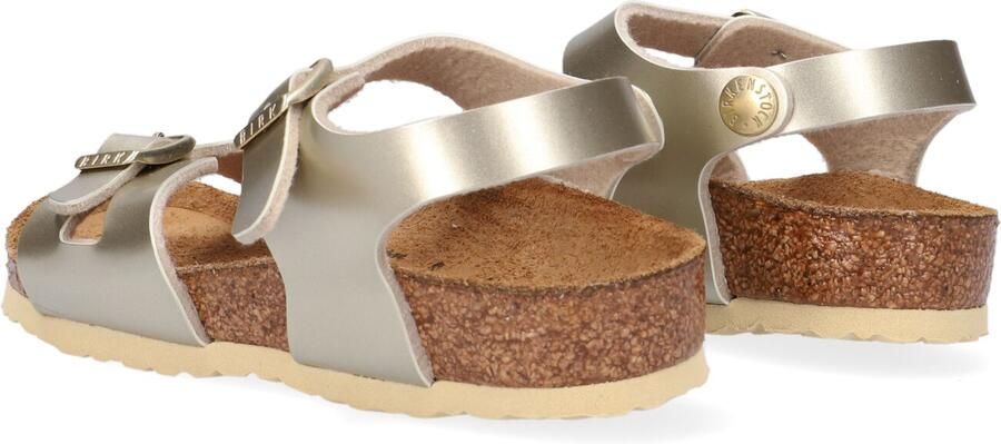 Birkenstock Rio Kids Sandalen Electric Metallic Gold Narrow fit | Goud | Imitatieleer - Foto 3