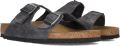 BIRKENSTOCK Slippers Heren Arizona Heren Suède Grijs - Bruin