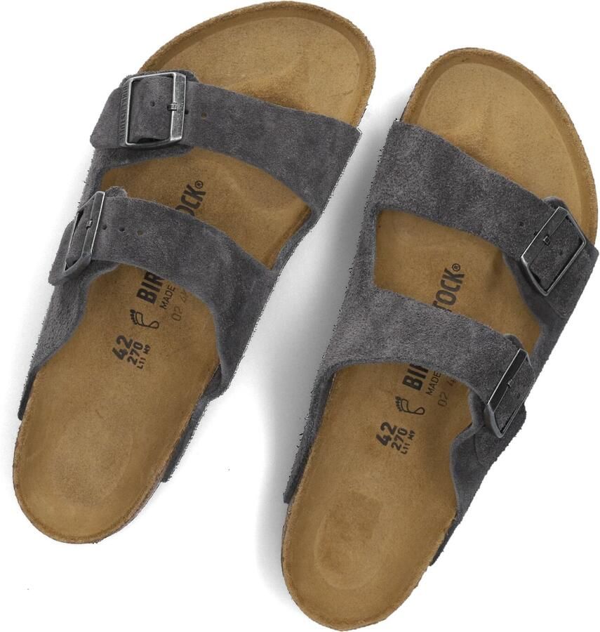 BIRKENSTOCK Grijze Slippers Arizona Heren - Foto 2