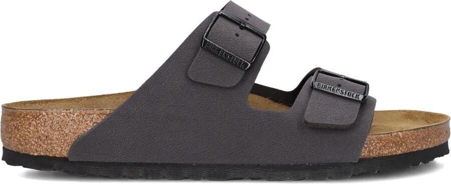 BIRKENSTOCK Slippers Heren Arizona Heren Maat: 42 Materiaal: Leatherlook Kleur: Grijs - Foto 4