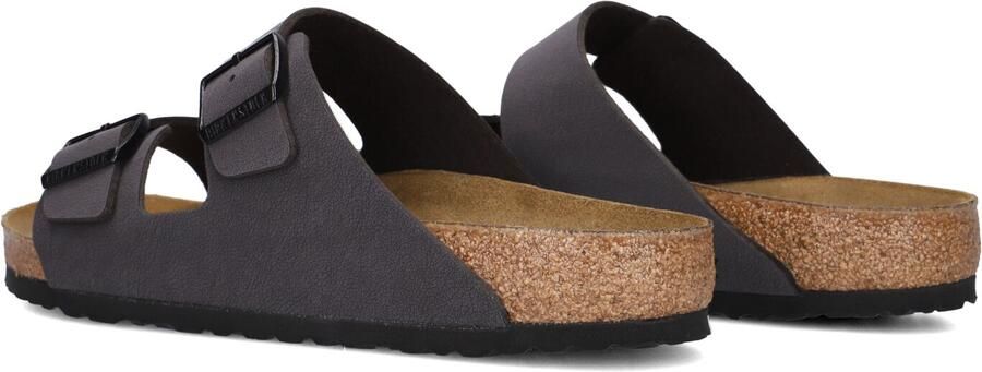 BIRKENSTOCK Slippers Heren Arizona Heren Maat: 42 Materiaal: Leatherlook Kleur: Grijs - Foto 5
