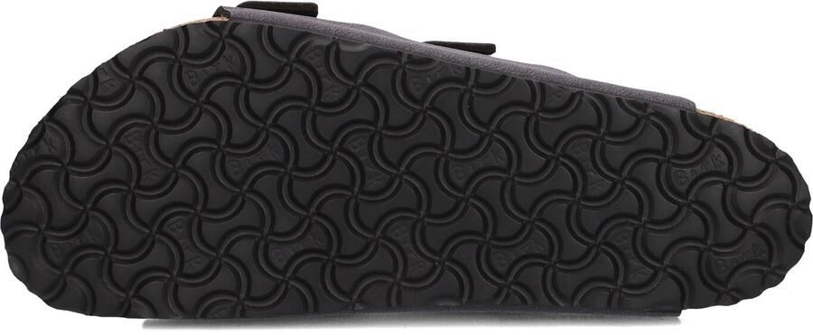 BIRKENSTOCK Slippers Heren Arizona Heren Maat: 42 Materiaal: Leatherlook Kleur: Grijs - Foto 3