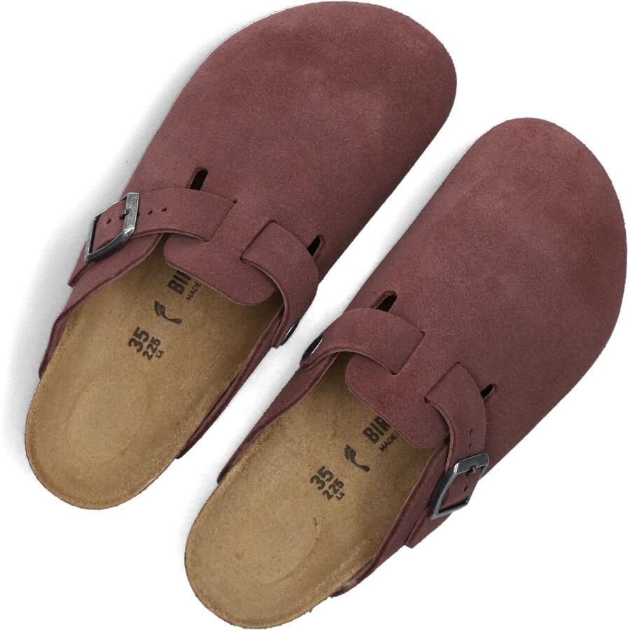 BIRKENSTOCK Rode Instappers Boston Kids - Foto 2