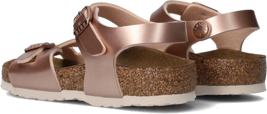 Birkenstock Rio Kids Sandalen Electric Metallic Copper Narrow fit | Goud | Imitatieleer - Foto 3