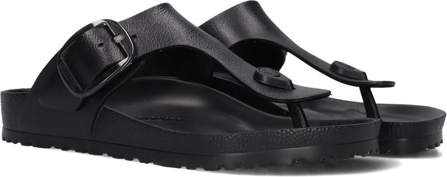 BIRKENSTOCK Teenslippers Dames Gizeh Big Buckle Eva Maat: 42 Materiaal: Rubber Kleur: Zwart