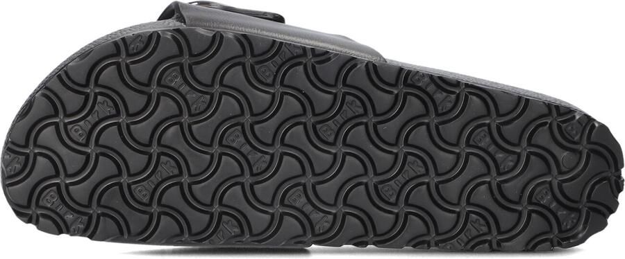 BIRKENSTOCK Slippers Dames Madrid Big Buckle Maat: 40 Materiaal: Rubber Kleur: Zwart - Foto 3