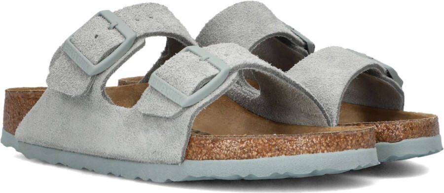 BIRKENSTOCK Slippers Dames Arizona Dames Maat: 42 Materiaal: Suède Kleur: Blauw