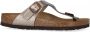 Birkenstock Gizeh Dames Slippers Graceful Taupe Regular fit | Taupe | Imitatieleer - Thumbnail 1