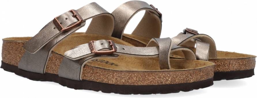 Birkenstock Groene zomersliders Stijlvol en comfortabel Green