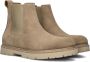 BIRKENSTOCK Chelsea Boots Heren Highwood Slip On Men Maat: 43 Materiaal: Suède Kleur: Taupe - Thumbnail 1