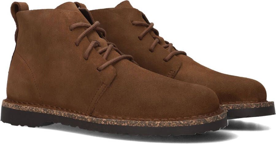 BIRKENSTOCK Veterboots Dames Uppsala Mid Maat: 40 Materiaal: Suède Kleur: Bruin