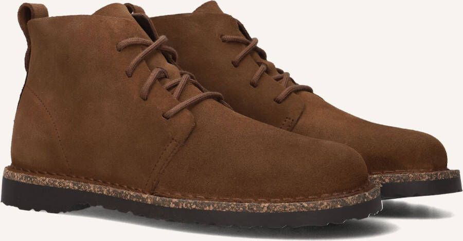 BIRKENSTOCK Veterboots Dames Uppsala Mid Maat: 37 Materiaal: Suède Kleur: Bruin