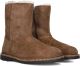 BIRKENSTOCK Vachtlaarzen Dames Uppsala Zip Shearling Suède Bruin - Bruin