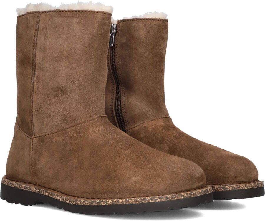 BIRKENSTOCK Snowboots Dames Uppsala Zip Shearling Maat: 39 Materiaal: Suède Kleur: Bruin