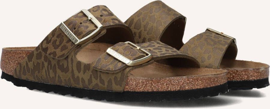 BIRKENSTOCK Slippers Dames Arizona Bs Maat: 37 Materiaal: Suèdelook Kleur: Bruin