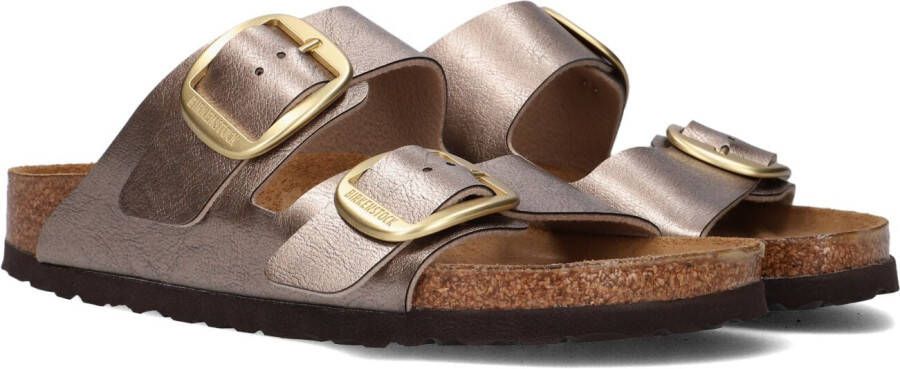 Birkenstock Arizona Dames Slippers Graceful Taupe Narrow fit | Taupe | Imitatieleer