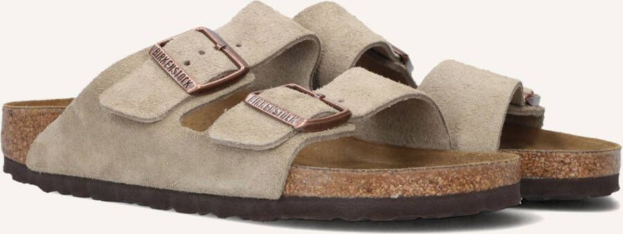 Birkenstock Arizona Sandalen & Slides taupe maat: 45 beschikbare maaten:41 42 43 44 45 46