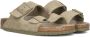 BIRKENSTOCK Slippers Arizona Maat: 35 Materiaal: Suède Kleur: Groen - Thumbnail 1