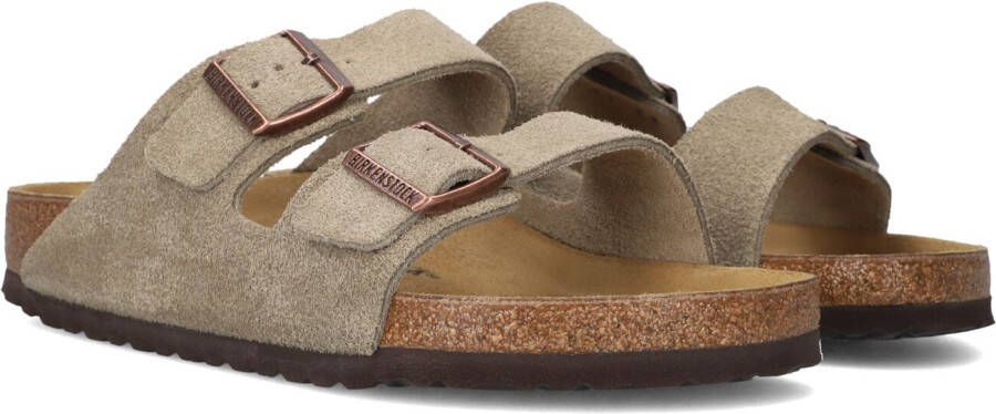 Birkenstock Arizona Sandalen & Slides taupe maat: 46 beschikbare maaten:41 42 43 44 45 46