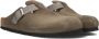BIRKENSTOCK Slippers Heren Boston Heren Maat: 42 Materiaal: Suède Kleur: Bruin - Thumbnail 1