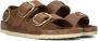 BIRKENSTOCK Slippers Dames Milano Big Buckle Maat: 39 Materiaal: Leer Kleur: Cognac - Thumbnail 1