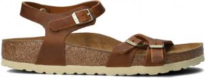 Birkenstock Kumba Dames Sandalen Cognac Narrow fit | Cognac | Nubuck
