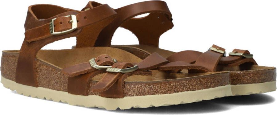 Birkenstock Cognac Sandalen Kumba Dames