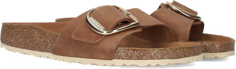 BIRKENSTOCK Cognac Slippers Madrid Oiled Led