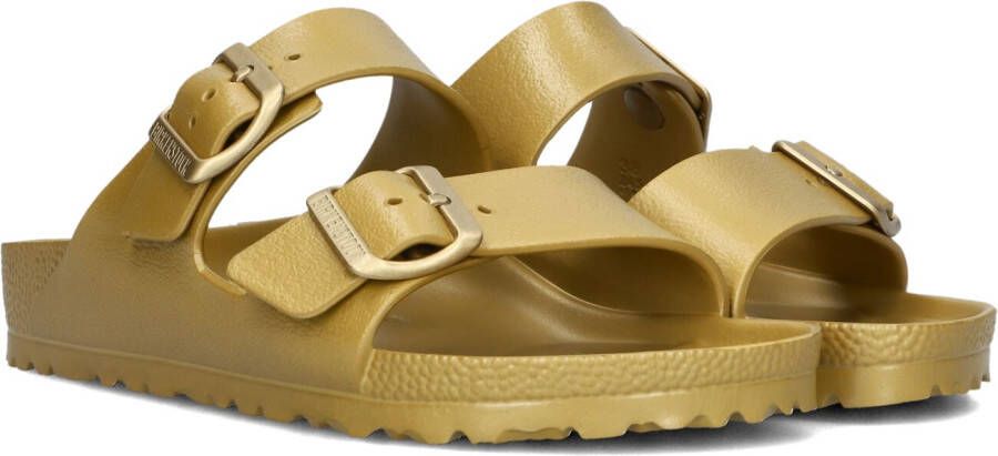 BIRKENSTOCK Badslippers Dames Arizona Eva Dames Maat: 38 Materiaal: Rubber Kleur: Goud