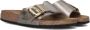 BIRKENSTOCK Slippers Dames Catalina Cushion Buckle Maat: 40 Materiaal: Leatherlook Kleur: Goud - Thumbnail 1