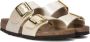 BIRKENSTOCK Slippers Dames Sydney Cushion Buckle Maat: 38 Materiaal: Leatherlook Kleur: Goud - Thumbnail 1
