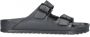 Birkenstock Grijze Eva Slides Unisex Volwassenen Slippers Gray Heren - Thumbnail 1